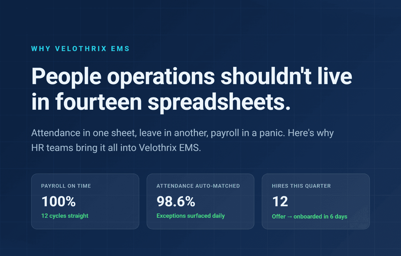 People operations shouldn't live in fourteen spreadsheets