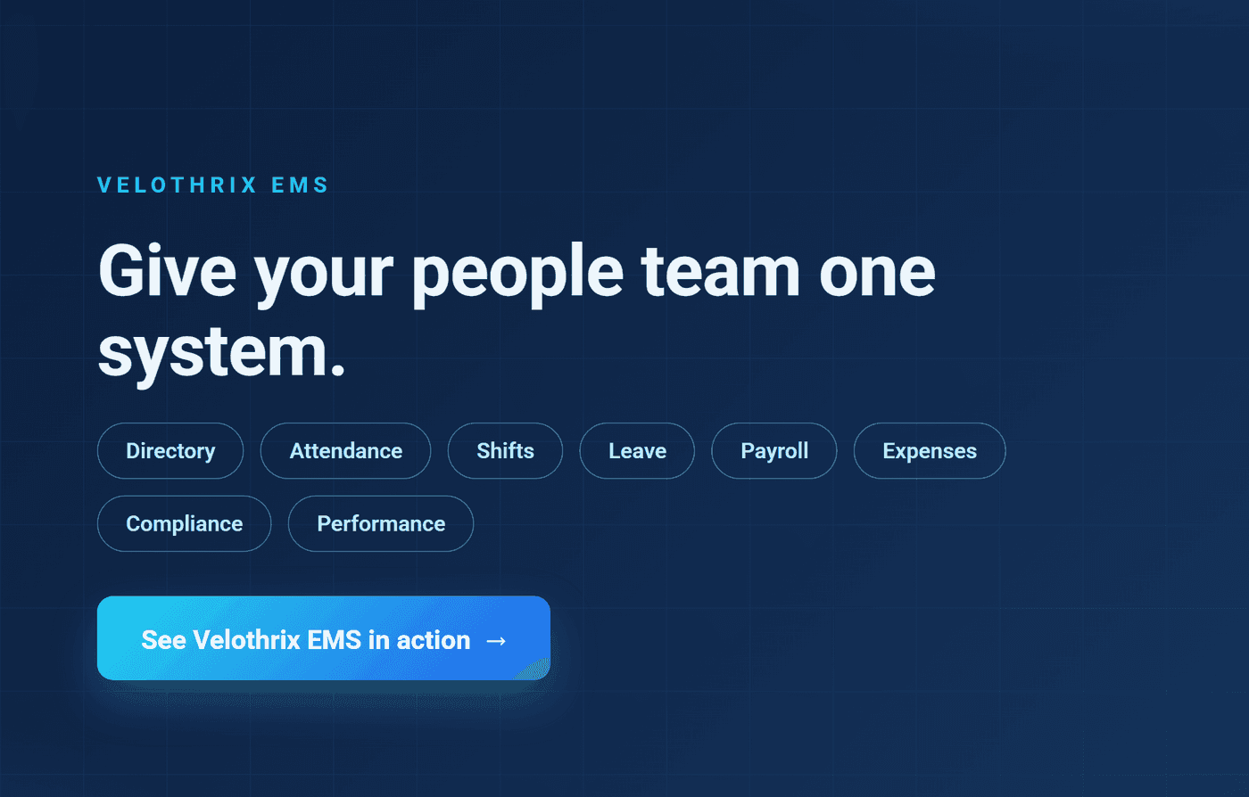 Run HR, attendance and payroll on vHRMS